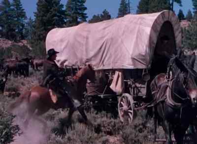 I thought you were the mule skinner.
Can't you keep them from balking? - The Outriders