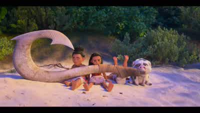 I thought you'd be bigger. - Moana 2