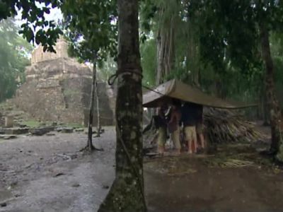 ( thunder crashing ) - Survivor