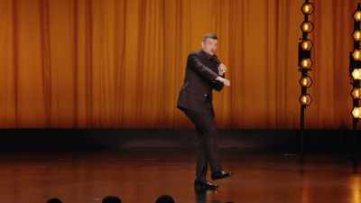 I had to drive home
on one arse cheek - Kevin Bridges: The Overdue Catch-Up