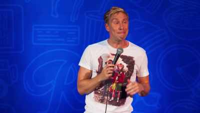 I had to get a lamp and go like that.
"Whoa!" - Russell Howard: Recalibrate