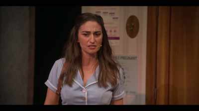 I had to get up early
and take a bus and walk
five blocks - Waitress: The Musical
