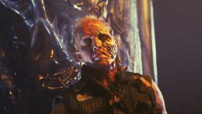 I had to have the death mask
applied to my face - Aliens Expanded