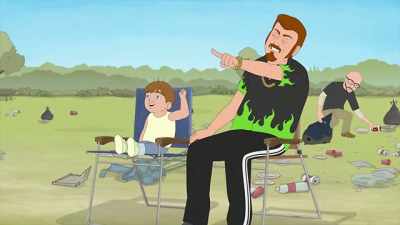 I had to hire a clean-up crew, - Trailer Park Boys: The Animated Series