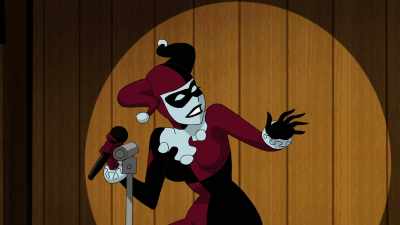 # I had to interrupt
and stop this conversation - Batman and Harley Quinn