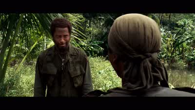 Maybe I just knew I had to representbecause they had one good part in it for a black manand they gave it to Crocodile DundeePump your brakes kidThat man is a national treasure - Tropic Thunder