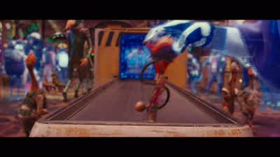 To retrieve your purchases, please place your items in the transmitter box and enter your DNA code. - Valerian and the City of a Thousand Planets