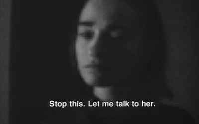 I told him about our father. He's upset. - Nadja