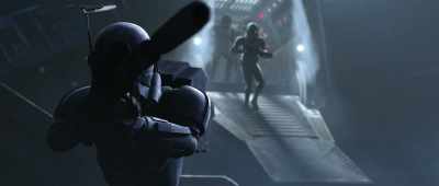 I told you before,
you're surrounded. - Star Wars: The Bad Batch