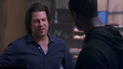 I told 'em the check had cleared.
The man could stop digging. - Leverage: Redemption