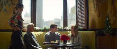 I told your fiancé to consider
offering you an official position - A California Christmas: City Lights