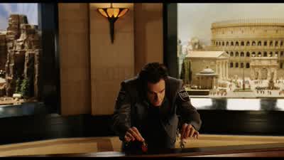 I told you I don't like to be manhandledNo I will manhandle you JedediahNow listen guys what is your problem huhWhy can't you just get alongLook we're men We fight OK That's what we doKind of how we pass the time - Night at the Museum