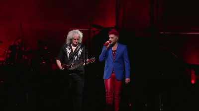 I was told this is the first time
that somebody - The Show Must Go On: The Queen + Adam Lambert Story