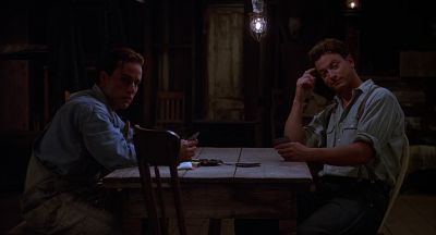 I told you not to bring that pup in here - Of Mice and Men