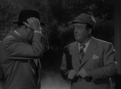 I told you not to get smart - Bud Abbott and Lou Costello Meet the Invisible Man