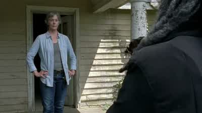 I told Richard no more visits. - The Walking Dead