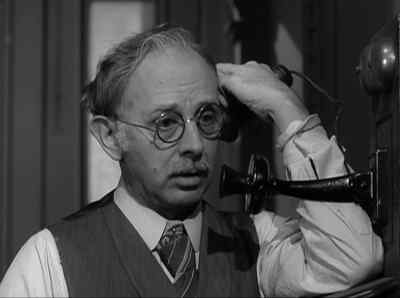 I told them your alarm didn't
ring. It's all right. Don't worry. - Alfred Hitchcock Presents