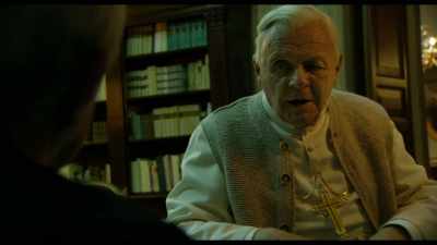 I was told, uh, I should be very honoured - The Two Popes