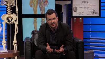 I TOLD YOU, I HAVE A SORE FOOT. - The Jim Jefferies Show