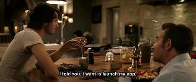 I told you. I want to launch my app. - Up for Love