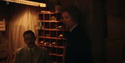 I told you she looked familiar. - Agatha and the Midnight Murders