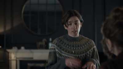 I told you. She did the
typing and everything, - Magpie Murders