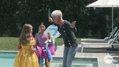 I told you to stay away
from the pool! - Killer Grandma