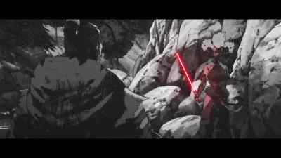 I told you to throw down your weapon. - Star Wars: Visions