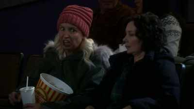 I told you
we should sit in the back - The Conners
