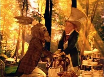 I told you he wouldn't fit - Alice in Wonderland