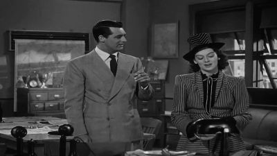 I took a doll faced hick - His Girl Friday