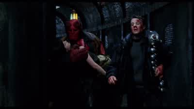 I took a grenade belt... - Hellboy