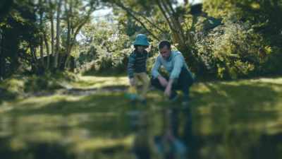 I took him down to the lake, - The Drowning