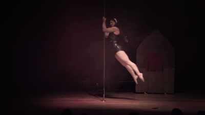 I took
my very first pole dancing class, - Strip Down, Rise Up
