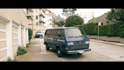 I took my old trustee 
van, Super Blue, - What the Health