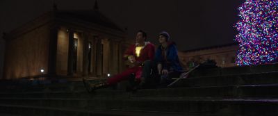 I totally get why Rocky was training so hard to get up here - Shazam!