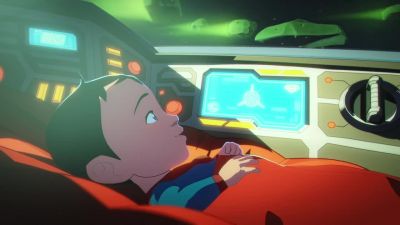 Trans-light engines
activated in three, two, one. - Batman and Superman: Battle of the Super Sons