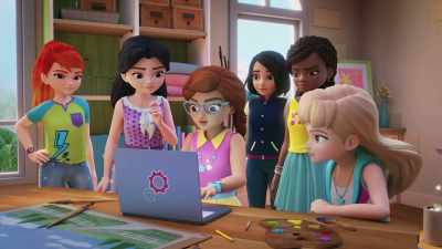 I tried accessing
Carter's history online, - LEGO Friends: Girls on a Mission