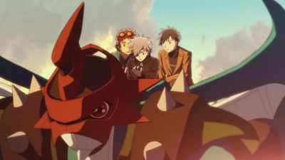 I tried doing that before when
I was climbing the Tower, - Digimon Adventure 02: The Beginning