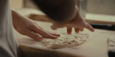 I tried the dough in the oven, - Chef's Table: Pizza