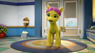 I tried and tried to move, but I couldn't
for like a really long time! - My Little Pony: Make Your Mark