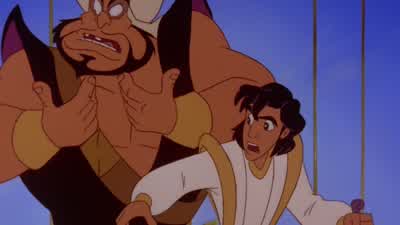 I trust he has a fitting explanationfor this this scandalHe had betterYour Highness I think lago wasMesmerizedYeah yeah He was under Jafar's spellRemember the snake staffLago was only Look I justlago's not all that badAt least I don't think so - Aladdin 2: The Return of Jafar
