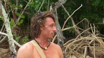 I try to act like a gentleman,
but it's definitely hard. - Naked and Afraid of Love