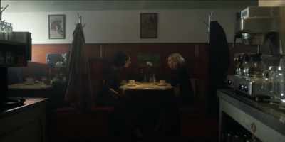 I try, but he just keeps
pushing me out. - Project Blue Book