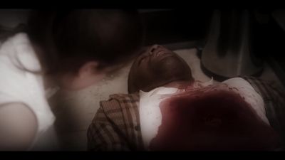 I was trying to drain him, so he could die with dignity. - First Kill