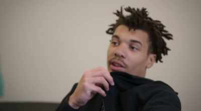 I was trying to offset that look with...
by wearin' the black. - Last Chance U: Basketball