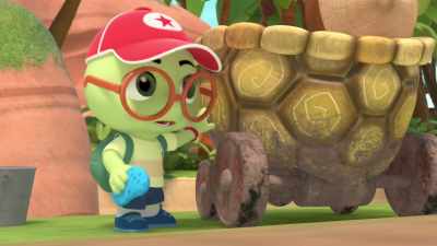 I turtlely got mud
all over my go-kart! - Top Wing