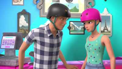I twisted my ankle.
I'm sorry, Barbie. - Barbie: A Touch of Magic