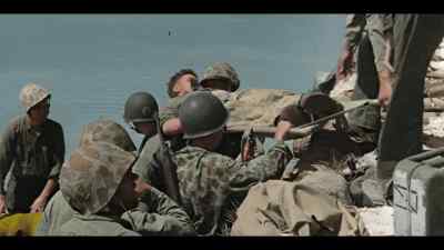 Two guys jumped up and grabbed me
and pulled me up over the wall. - World War II: From the Frontlines