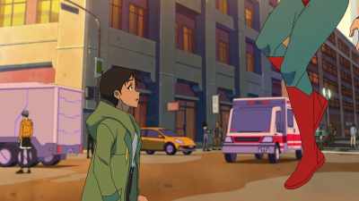 I, uh... I saw him phoning
for help before I flew in. - My Adventures with Superman